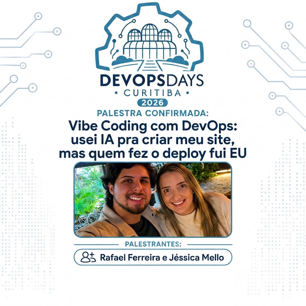 Vibe Coding com DevOps: usei IA pra criar meu site, mas quem fez o deploy fui EU